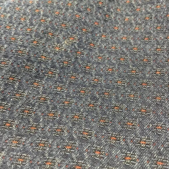 AG Adriano Goldschmeid Textured Blue Button Up Shirt - Picture 4 of 6